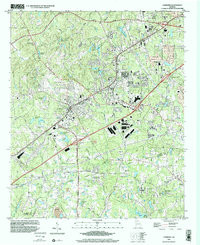 FAIRBURN, GA HISTORICAL MAP GEOPDF 7.5X7