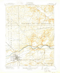 OAKDALE, CA HISTORICAL MAP GEOPDF 7.5X7.