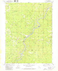 PULGA, CA HISTORICAL MAP GEOPDF 7.5X7.5