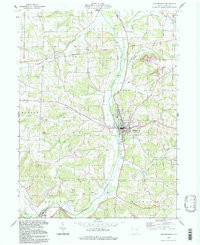MILLERSBURG, OH HISTORICAL MAP GEOPDF 7.