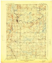 WEST BEND, WI HISTORICAL MAP GEOPDF 15X1
