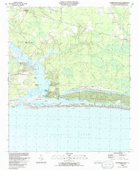 LOCKWOODS FOLLY, NC HISTORICAL MAP GEOPD