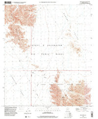 BUCK PEAK, AZ HISTORICAL MAP GEOPDF 7.5X
