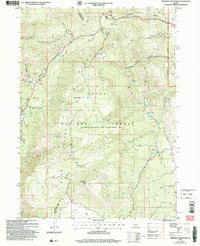 MIDNIGHT MOUNTAIN, ID HISTORICAL MAP GEO