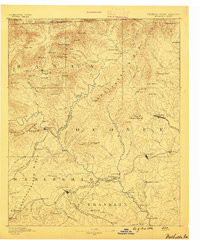 WALHALLA, SC-GA-NC HISTORICAL MAP GEOPDF
