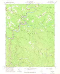 CLAY, WV HISTORICAL MAP GEOPDF 7.5X7.5 G