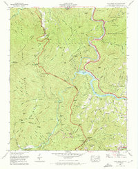 COVE CREEK GAP, NC HISTORICAL MAP GEOPDF