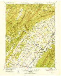 EDINBURG, VA-WV HISTORICAL MAP GEOPDF 15