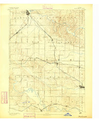 MONTICELLO, IA HISTORICAL MAP GEOPDF 15X