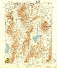 WINNEMUCCA W, NV HISTORICAL MAP GEOPDF 1