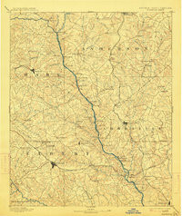 ELBERTON, GA-SC HISTORICAL MAP GEOPDF 30