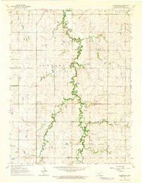 ABILENE SW, KS HISTORICAL MAP GEOPDF 7.5