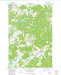 BRUNO, MN HISTORICAL MAP GEOPDF 7.5X7.5