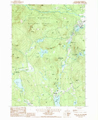 SILVER LAKE, NH HISTORICAL MAP GEOPDF 7.