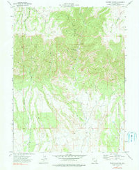 DEADMAN CANYON, UT HISTORICAL MAP GEOPDF