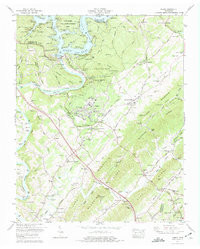 NORRIS, TN HISTORICAL MAP GEOPDF 7.5X7.5