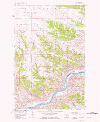 LEROY, MT HISTORICAL MAP GEOPDF 7.5X7.5