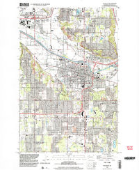 PUYALLUP, WA HISTORICAL MAP GEOPDF 7.5X7