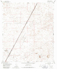 DESERT, NM HISTORICAL MAP GEOPDF 7.5X7.5