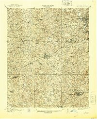 LINCOLNTON, NC HISTORICAL MAP GEOPDF 15X
