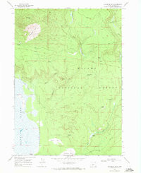 SUGARPINE MOUNTAIN, OR HISTORICAL MAP GE