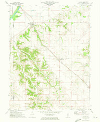 OAKFORD, IL HISTORICAL MAP GEOPDF 7.5X7.