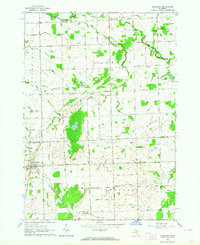 GAGETOWN, MI HISTORICAL MAP GEOPDF 7.5X7