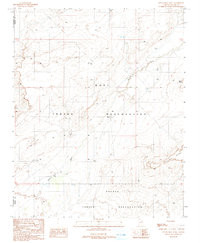 TOVAR MESA WEST, AZ HISTORICAL MAP GEOPD