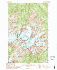 MOUNT OLYMPUS, WA HISTORICAL MAP GEOPDF