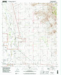 HEREFORD, AZ HISTORICAL MAP GEOPDF 7.5X7
