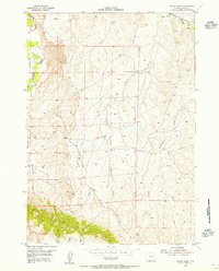 HOUSE CREEK, WY HISTORICAL MAP GEOPDF 7.