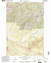 OUSEL FALLS, MT HISTORICAL MAP GEOPDF 7.