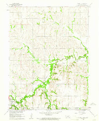 HUBBELL, NE-KS HISTORICAL MAP GEOPDF 7.5