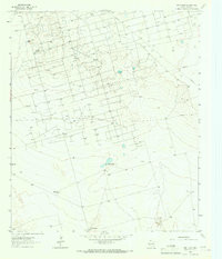 RED LAKES, TX HISTORICAL MAP GEOPDF 7.5X