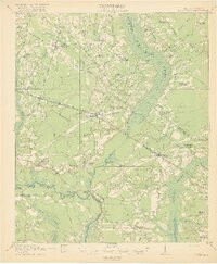 RIDGEVILLE, SC HISTORICAL MAP GEOPDF 15X