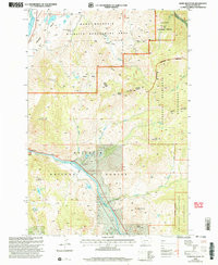 DOME MOUNTAIN, MT HISTORICAL MAP GEOPDF