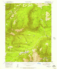 FORESTHILL, CA HISTORICAL MAP GEOPDF 7.5