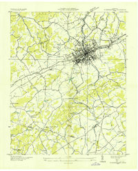 MORRISTOWN, TN HISTORICAL MAP GEOPDF 7.5