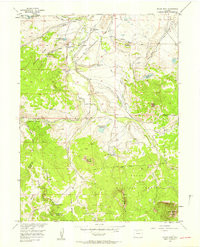 SPICER PEAK, CO HISTORICAL MAP GEOPDF 7.
