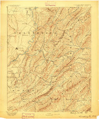 LEWISBURG, WV-VA HISTORICAL MAP GEOPDF 3