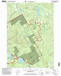 EAST STONEHAM, ME HISTORICAL MAP GEOPDF
