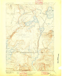 SHOSHONE, WY HISTORICAL MAP GEOPDF 30X30