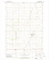 LEDYARD, IA HISTORICAL MAP GEOPDF 7.5X7.