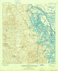 INVERNESS, FL HISTORICAL MAP GEOPDF 15X1