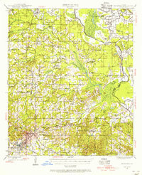 MANSFIELD, LA HISTORICAL MAP GEOPDF 15X1