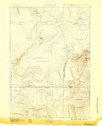 SHOSHONE, WY HISTORICAL MAP GEOPDF 30X30