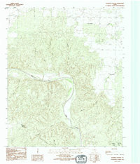 MAYBELL CANYON, TX HISTORICAL MAP GEOPDF
