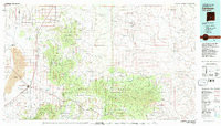 CARRIZOZO, NM HISTORICAL MAP GEOPDF 30X6
