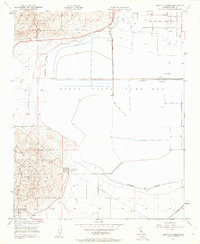 BUENA VISTA LAKE BED, CA HISTORICAL MAP