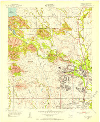 FORT SILL, OK HISTORICAL MAP GEOPDF 7.5X